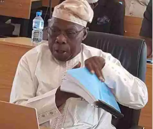 President Obasanjo bags PhD in Christian Theology 